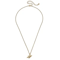 Women's CANVAS Style Florida State Seminoles Gold Plated Pendant Necklace