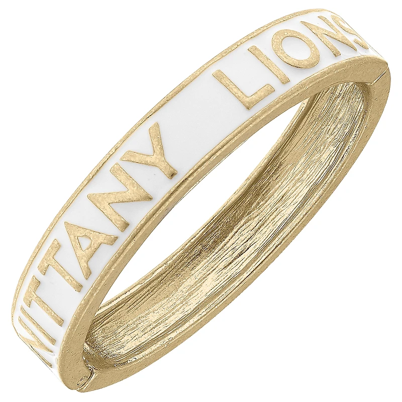 Women' CANVAS Style Penn State Nittany Lions Enamel Hinge Bangle
