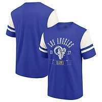 Men's Darius Rucker Collection by Fanatics  Royal Los Angeles Rams Football T-Shirt