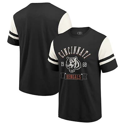 Men's Darius Rucker Collection by Fanatics Black Cincinnati Bengals Football T-Shirt