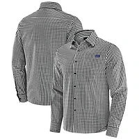 Men's J. Palmer Black Buffalo Bills Dual Threat Long Sleeve Button-Up Shirt