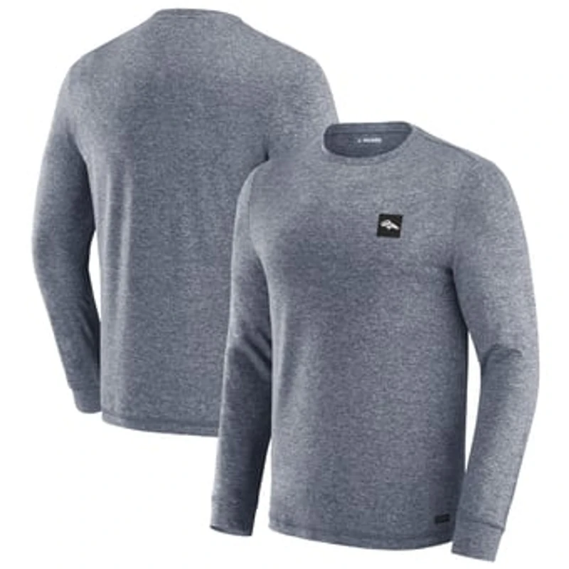Men's J. Palmer Navy Denver Broncos Four Down Long Sleeve T-Shirt