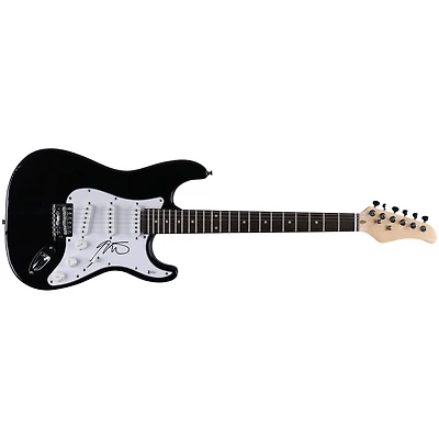 Gavin Rossdale Bush Autographed Black Stratocaster Guitar - Beckett Authentic - Signed in Black Ink