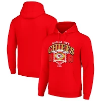 Men's Starter Red Kansas City Chiefs 80s Retro Pullover Hoodie