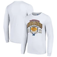 Men's Starter White Washington Commanders Retro Long Sleeve Graphic T-Shirt