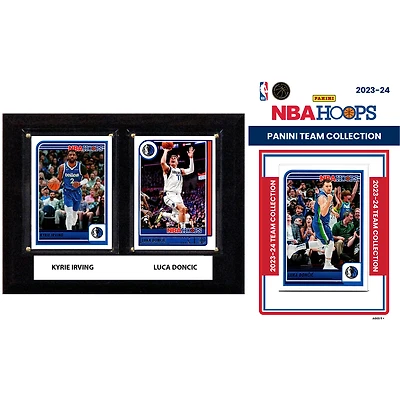 Dallas Mavericks 6" x 8" Player Plaque & 2023-24 Team Trading Card Set