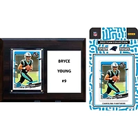 Carolina Panthers 6" x 8" Player Plaque & 2023 Team Trading Card Set