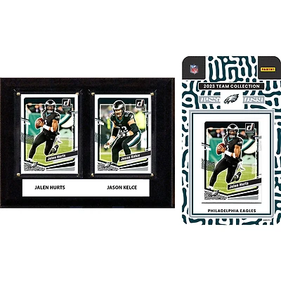 Philadelphia Eagles 6" x 8" Player Plaque & 2023 Team Trading Card Set