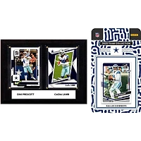Dallas Cowboys 6" x 8" Player Plaque & 2023 Team Trading Card Set