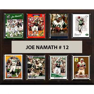 Joe Namath New York Jets 12" x 15" Trading Card Plaque