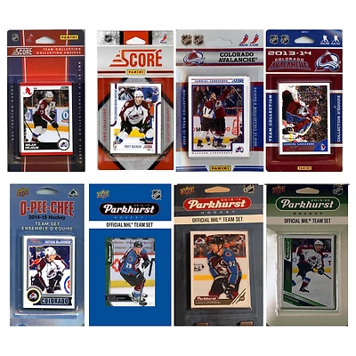 Colorado Avalanche Team Multi-Season Trading Card Set