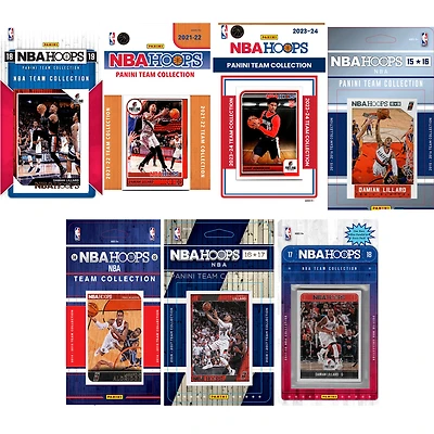 Portland Trail Blazers Team Multi-Season Trading Card Set