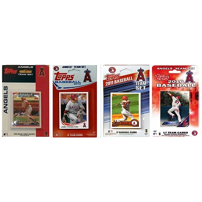 Los Angeles Angels Team Multi-Season Trading Card Set