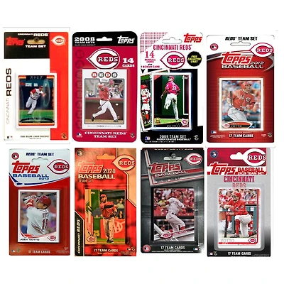 Cincinnati Reds Team Multi-Season Trading Card Set
