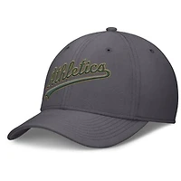 Men's Nike Gray Athletics Swoosh Performance Flex Hat