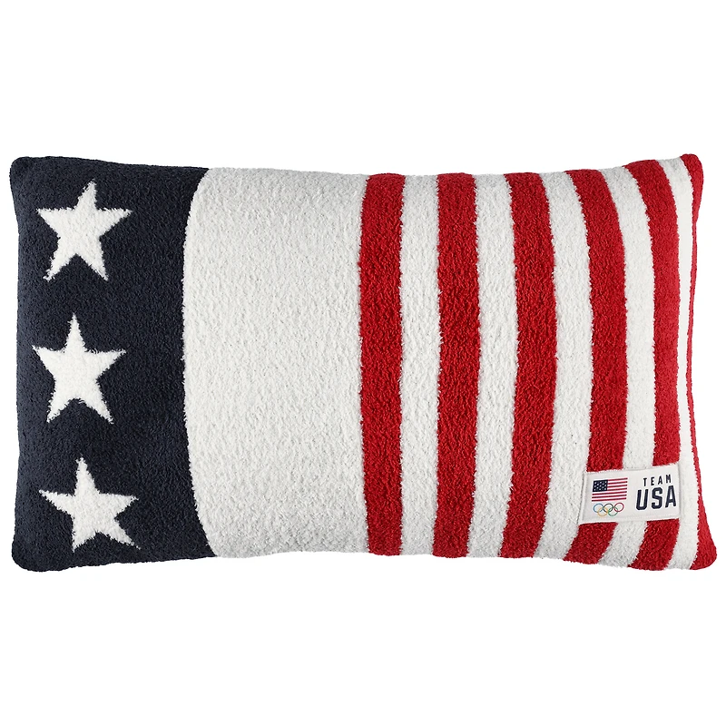 Barefoot Dreams Team USA CozyChic Stars and Stripes Pillow
