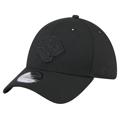 Men's New Era Black Jacksonville Jaguars Throwback 39THIRTY Flex Hat