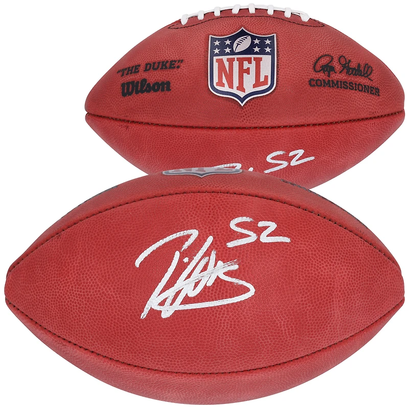 Patrick Willis San Francisco 49ers Autographed Wilson Duke Full Color Football