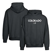 Men's Levelwear Black Colorado Avalanche Contact City Capsule Pullover Hoodie