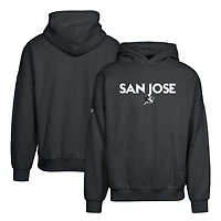 Men's Levelwear Black San Jose Sharks Contact City Capsule Pullover Hoodie