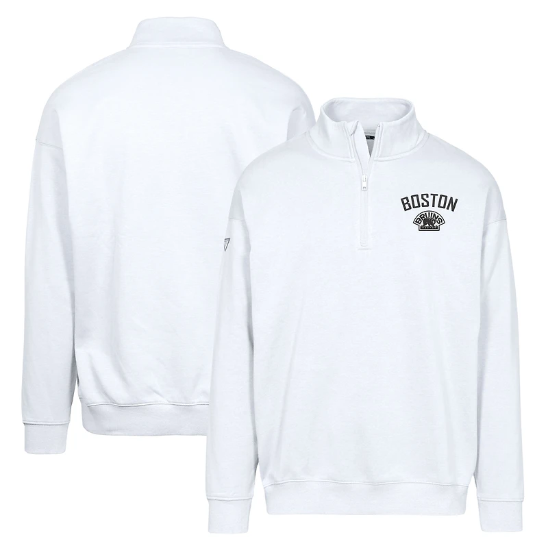 Men's Levelwear Boston Bruins Murray City Capsule Quarter-Zip Sweatshirt