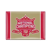 WinCraft  Denver Pioneers 2024 NCAA Men's Ice Hockey National Champions 2.5" x 3.5" Metal Fridge Magnet