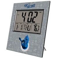 Indianapolis Colts 2024 Illustrated Limited Edition Digital Desk/Wall Clock