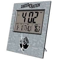 Las Vegas Raiders 2024 Illustrated Limited Edition Digital Desk/Wall Clock
