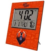 Chicago Bears 2024 Illustrated Limited Edition Digital Desk/Wall Clock