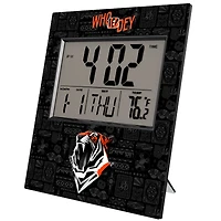 Cincinnati Bengals 2024 Illustrated Limited Edition Digital Desk/Wall Clock