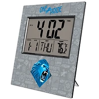 Detroit Lions 2024 Illustrated Limited Edition Digital Desk/Wall Clock