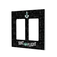 New York Jets 2024 Illustrated Limited Edition Double Rocker Light Switch Plate