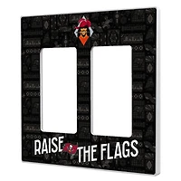 Tampa Bay Buccaneers 2024 Illustrated Limited Edition Double Rocker Light Switch Plate
