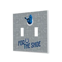 Indianapolis Colts 2024 Illustrated Limited Edition Double Toggle Light Switch Plate