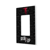 Atlanta Falcons 2024 Illustrated Limited Edition Single Rocker Light Switch Plate