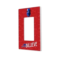 Buffalo Bills 2024 Illustrated Limited Edition Single Rocker Light Switch Plate
