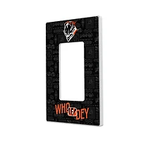 Cincinnati Bengals 2024 Illustrated Limited Edition Single Rocker Light Switch Plate