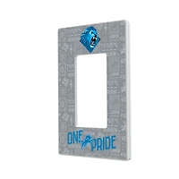 Detroit Lions 2024 Illustrated Limited Edition Single Rocker Light Switch Plate