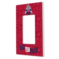 New York Giants 2024 Illustrated Limited Edition Single Rocker Light Switch Plate