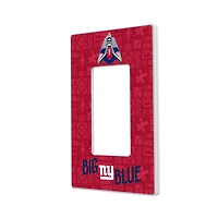 New York Giants 2024 Illustrated Limited Edition Single Rocker Light Switch Plate