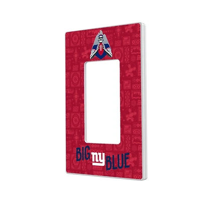 New York Giants 2024 Illustrated Limited Edition Single Rocker Light Switch Plate
