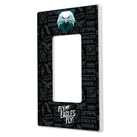 Philadelphia Eagles 2024 Illustrated Limited Edition Single Rocker Light Switch Plate