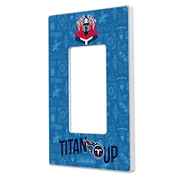 Tennessee Titans 2024 Illustrated Limited Edition Single Rocker Light Switch Plate