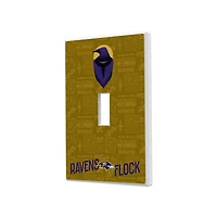 Baltimore Ravens 2024 Illustrated Limited Edition Single Toggle Light Switch Plate