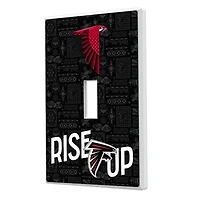 Atlanta Falcons 2024 Illustrated Limited Edition Single Toggle Light Switch Plate