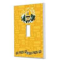Green Bay Packers 2024 Illustrated Limited Edition Single Toggle Light Switch Plate