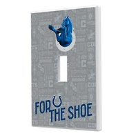 Indianapolis Colts 2024 Illustrated Limited Edition Single Toggle Light Switch Plate