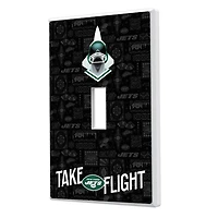 New York Jets 2024 Illustrated Limited Edition Single Toggle Light Switch Plate