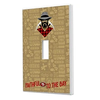 San Francisco 49ers 2024 Illustrated Limited Edition Single Toggle Light Switch Plate