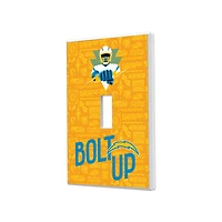 Los Angeles Chargers 2024 Illustrated Limited Edition Single Toggle Light Switch Plate